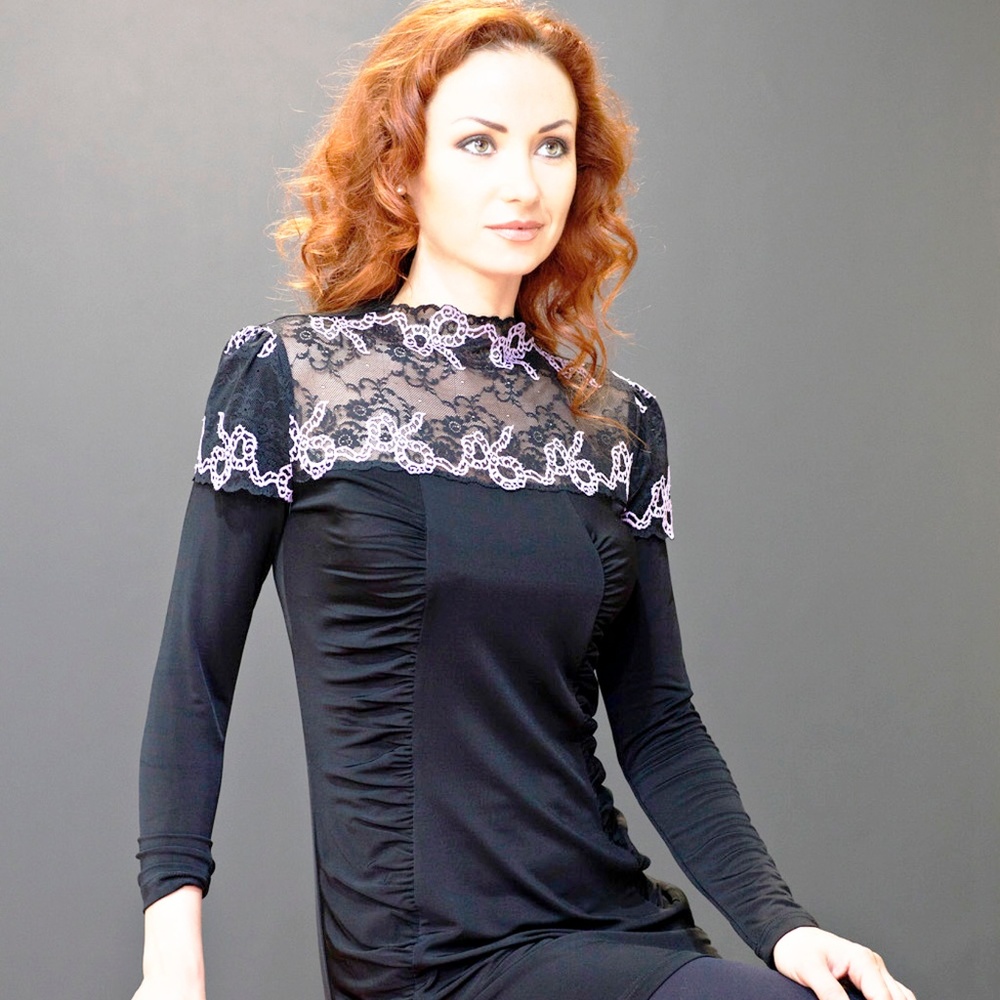 LONG TUNIC PARTY SHORT LITTLE DRESS MADE IN EUROPE